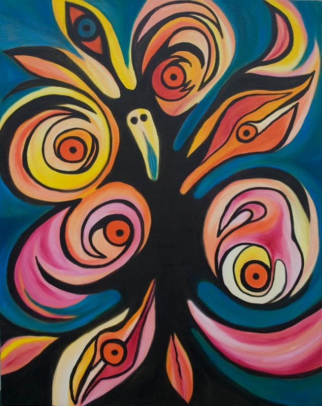 Crow Totem Pole